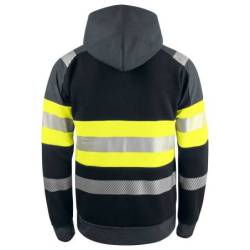 6122 SUDADERA CAPUCHA HV CLASE 1