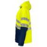 6431 CHAQUETA IMPERMEABLE HV CLASE 3/2