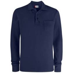 Basic Polo LS Pocket