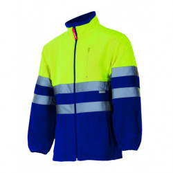 CHAQUETA POLAR BICOLOR AV