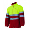 CHAQUETA POLAR BICOLOR AV